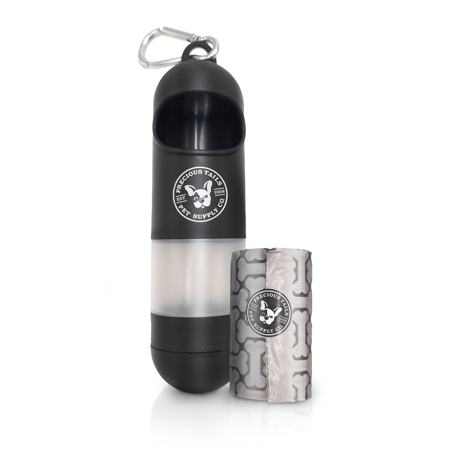 P.T. Supply Co. Sani N Bag Dispenser with Integrated Hand Sanitizer Holder