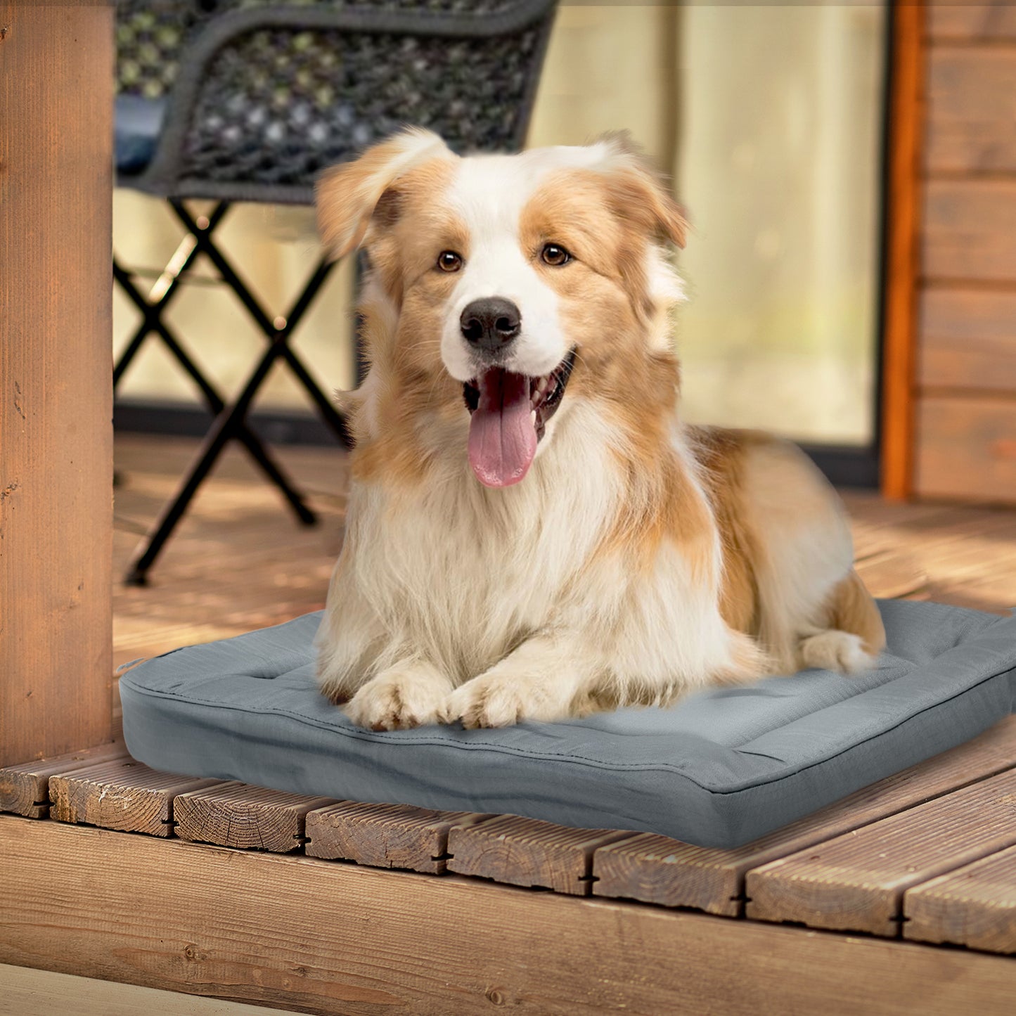 Restology Orthopedic Pet Bed Crate Pad, Waterproof Sleeping Mats For Small Medium Dogs and Cats