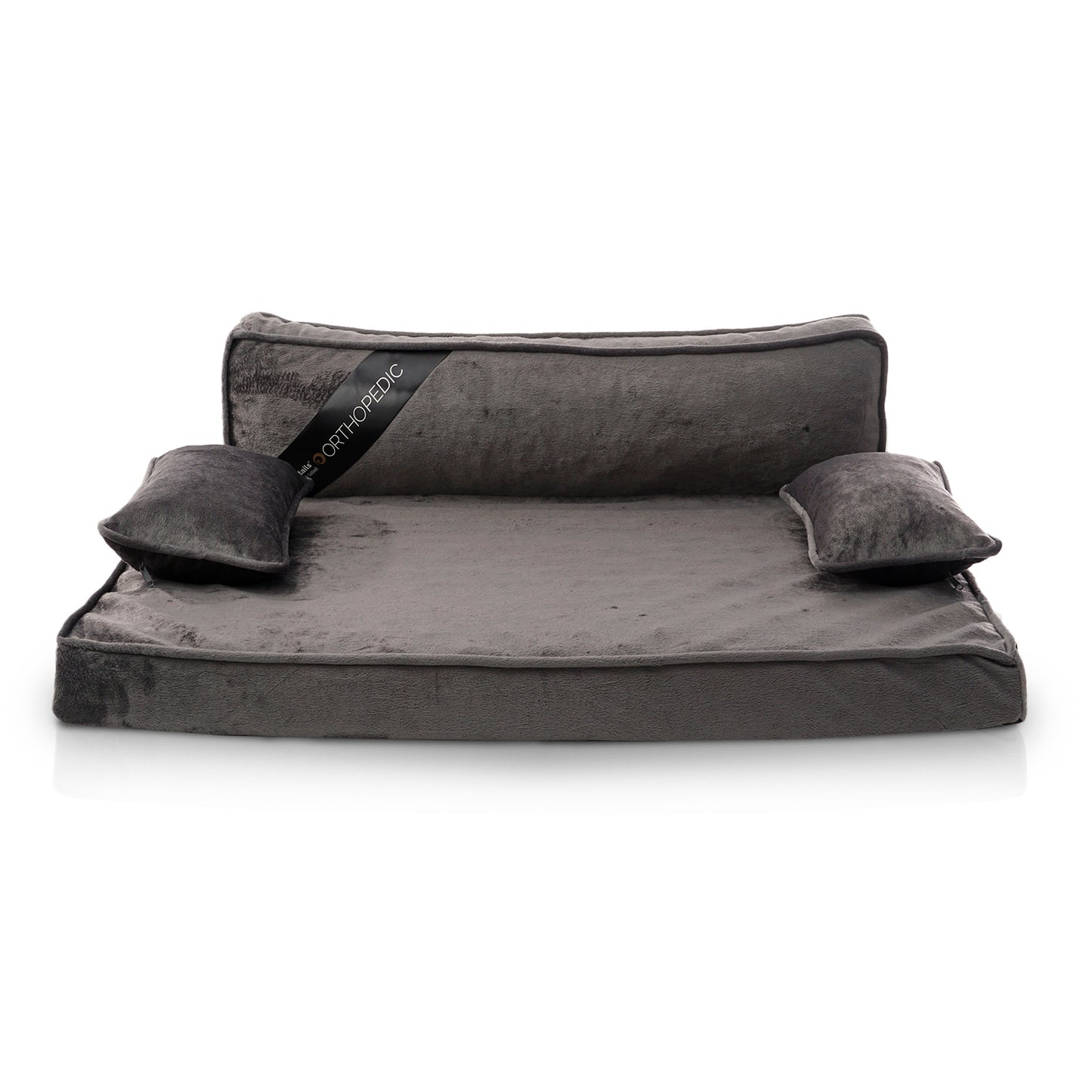 Precious Tails Orthopedic Pet Bed - Stylish Beds for Cats and Dogs,  Modern Sofa Couch for Small-Medium Dog