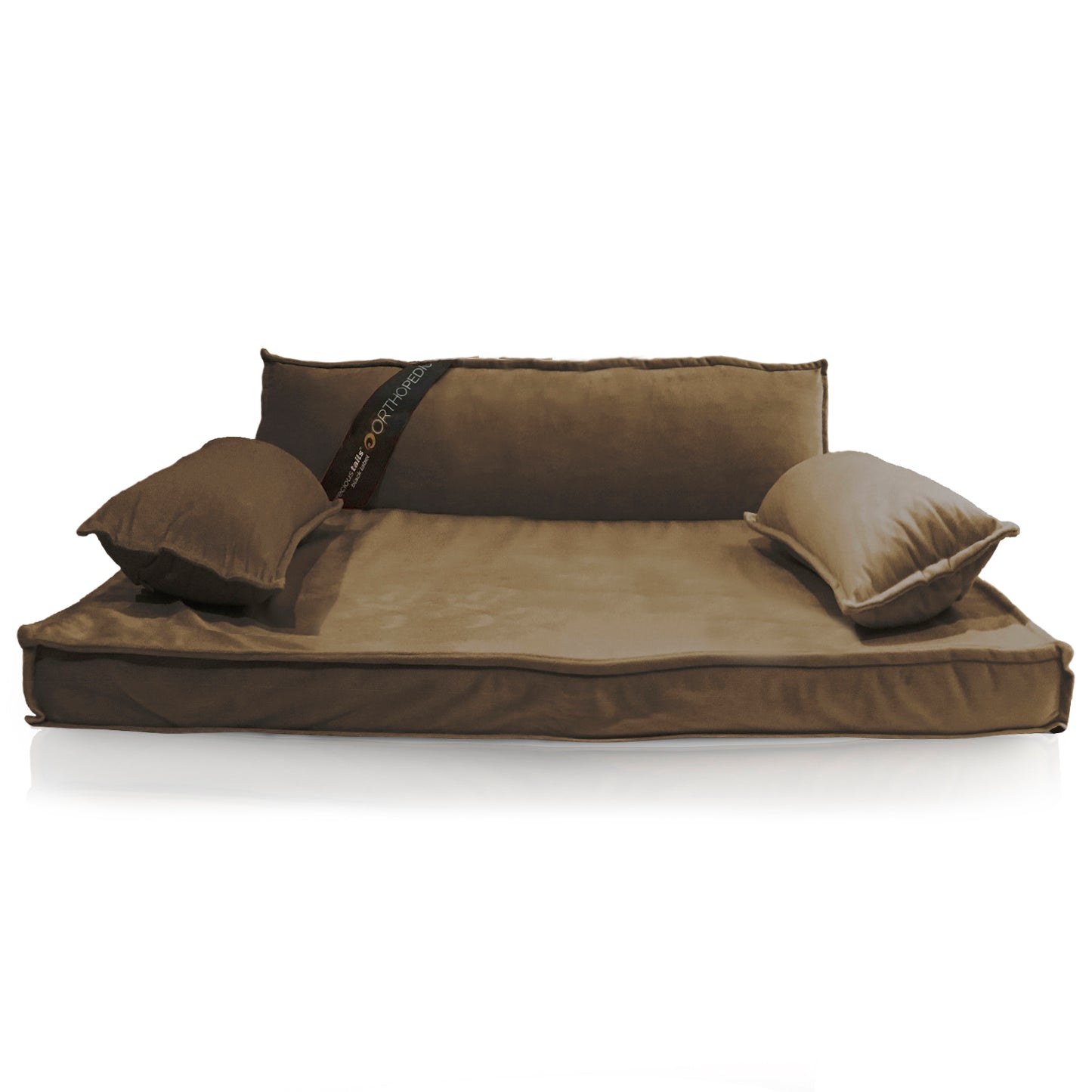 Precious Tails Orthopedic Pet Bed - Stylish Beds for Cats and Dogs,  Modern Sofa Couch for Small-Medium Dog