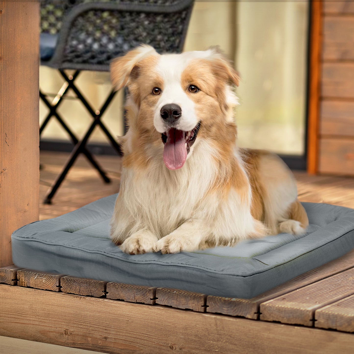 Restology Orthopedic Pet Bed Crate Pad, Waterproof Sleeping Mats For Small Medium Dogs and Cats