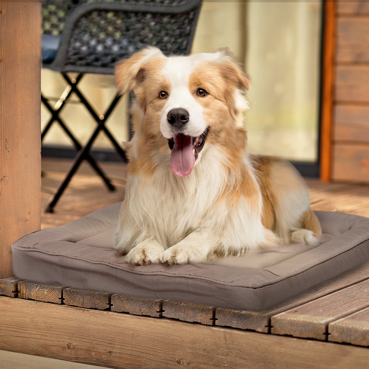 Restology Orthopedic Pet Bed Crate Pad, Waterproof Sleeping Mats For Small Medium Dogs and Cats