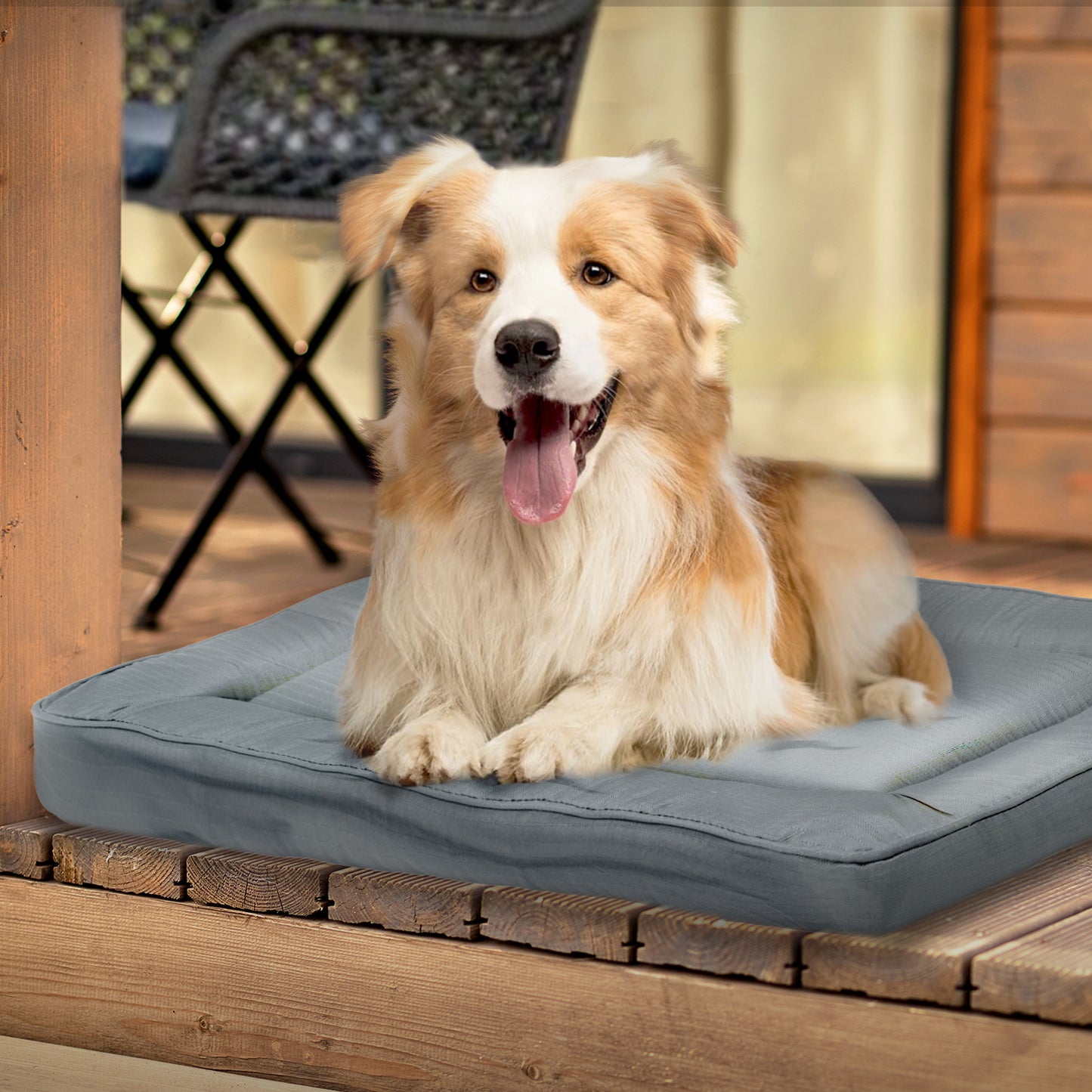 Restology Orthopedic Pet Bed Crate Pad, Waterproof Sleeping Mats For Small Medium Dogs and Cats