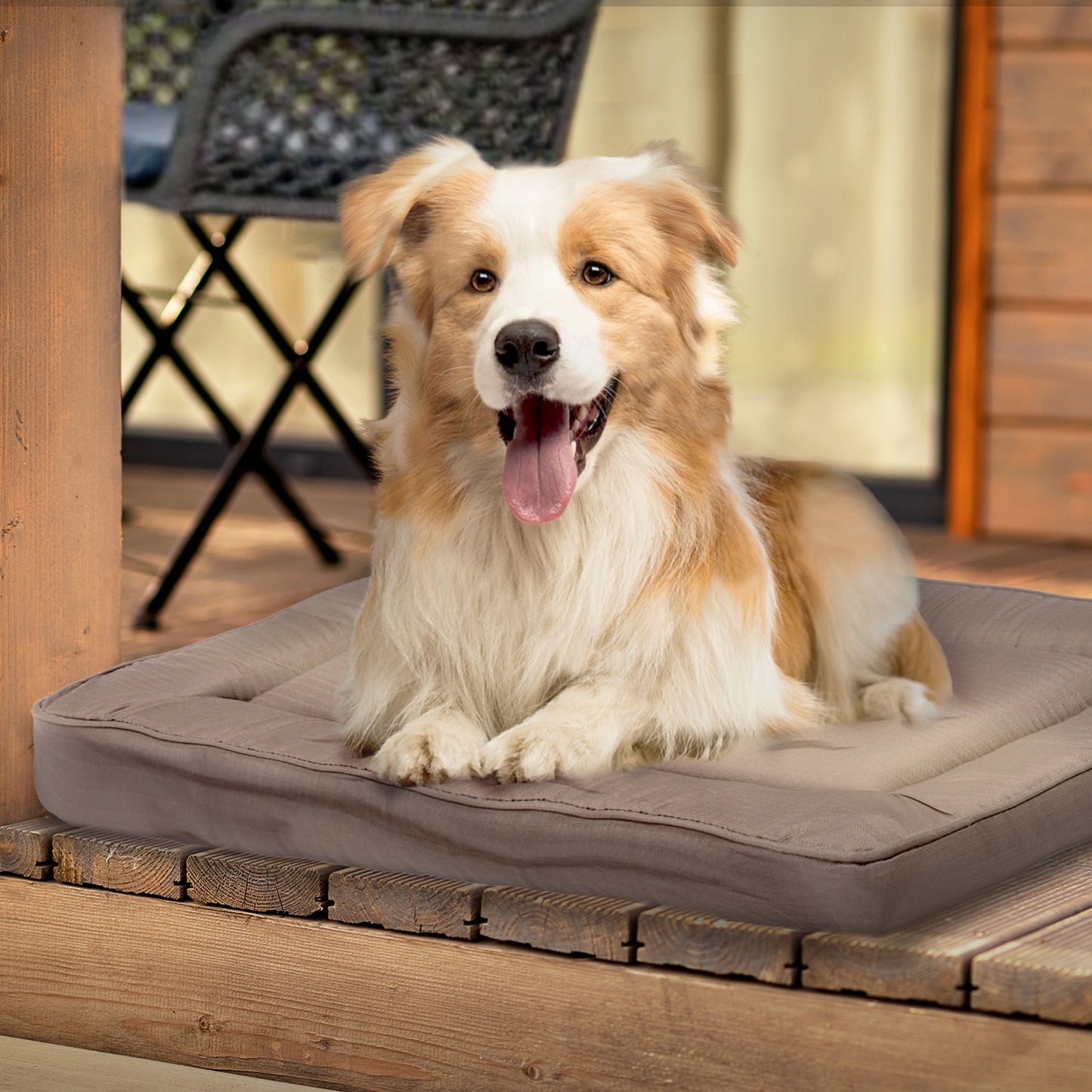 Restology Orthopedic Pet Bed Crate Pad, Waterproof Sleeping Mats For Small Medium Dogs and Cats