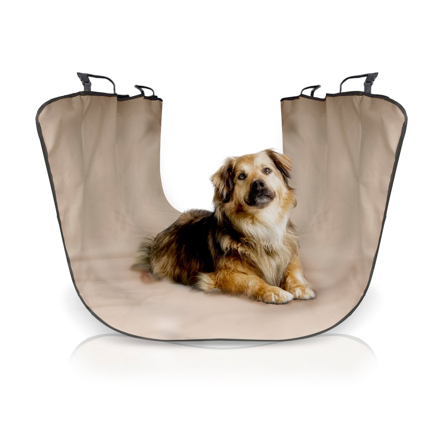 Co-Pilot Dog Car Seat Cover - Pet Hammock for Back Seat, 100% Waterproof, Durable