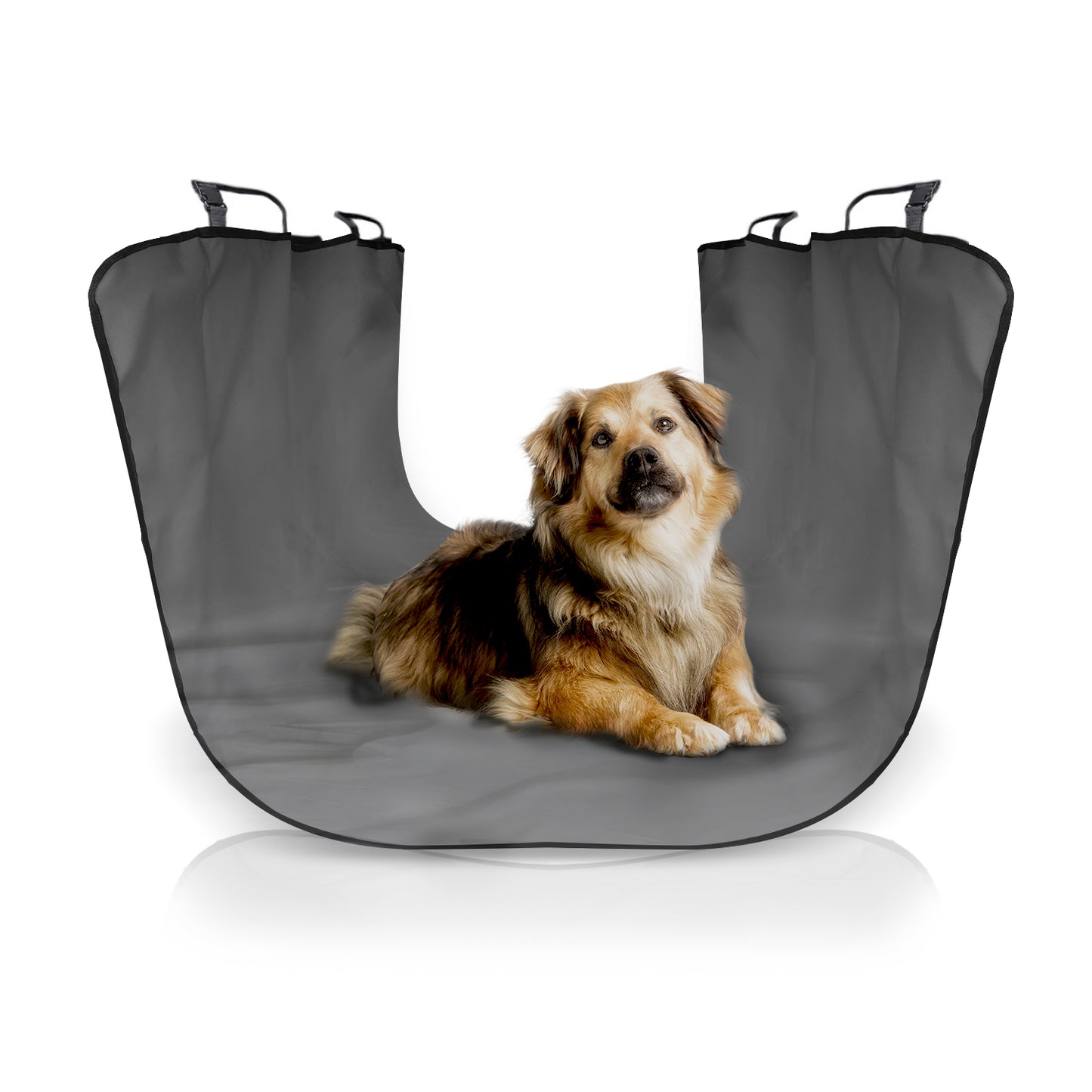 Co-Pilot Dog Car Seat Cover - Pet Hammock for Back Seat, 100% Waterproof, Durable
