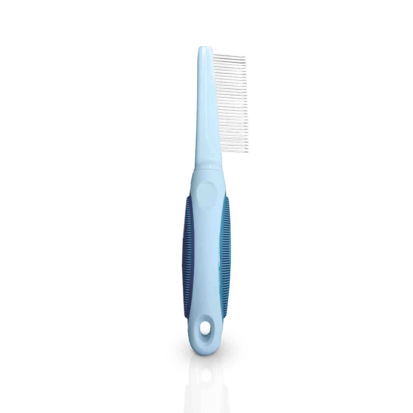 Ocean Plastic by PT Single-Sided Pin Comb Brush for Pets, Eco-Friendly Grooming Tool for Dogs and Cats