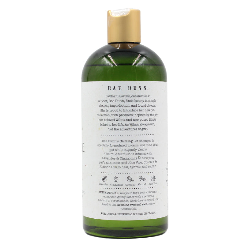 Rae Dunn 2-Pack Pet Shampoo with Aloe & Coconut Oil, 800ml