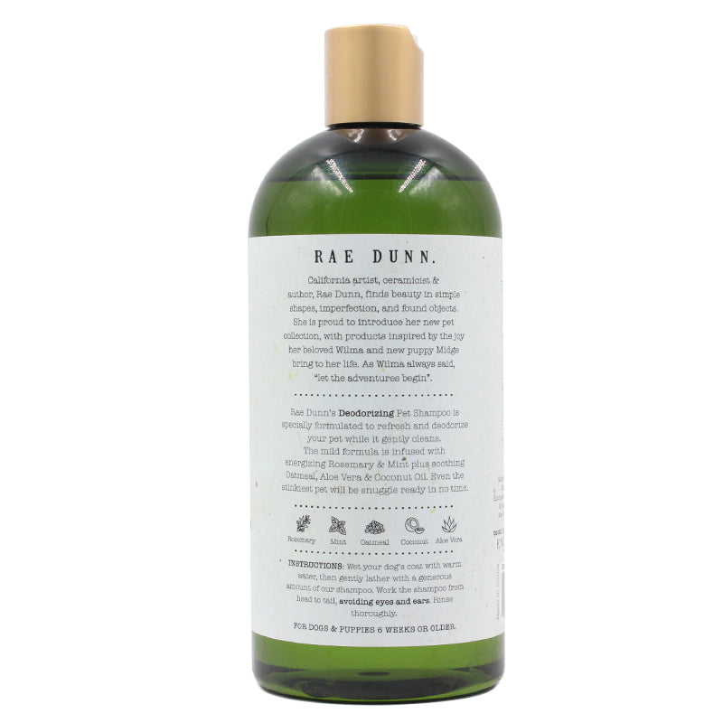Rae Dunn 2-Pack Pet Shampoo with Aloe & Coconut Oil, 800ml